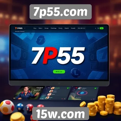 Análise da interface do usuário do 7p55.com